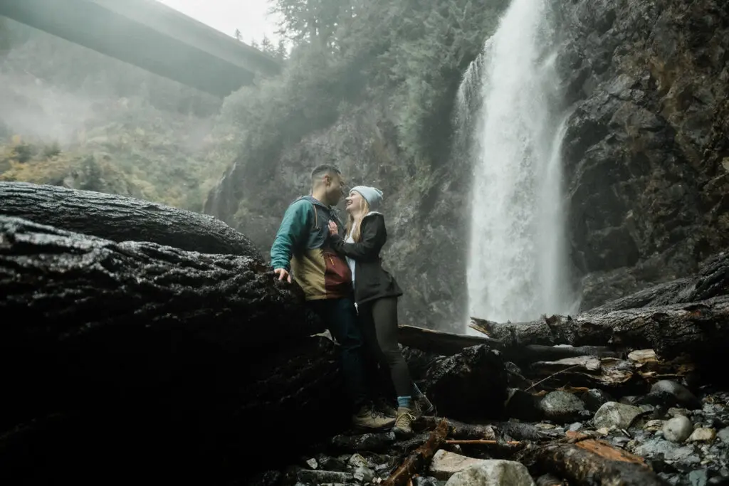 Franklin Falls Engagement -