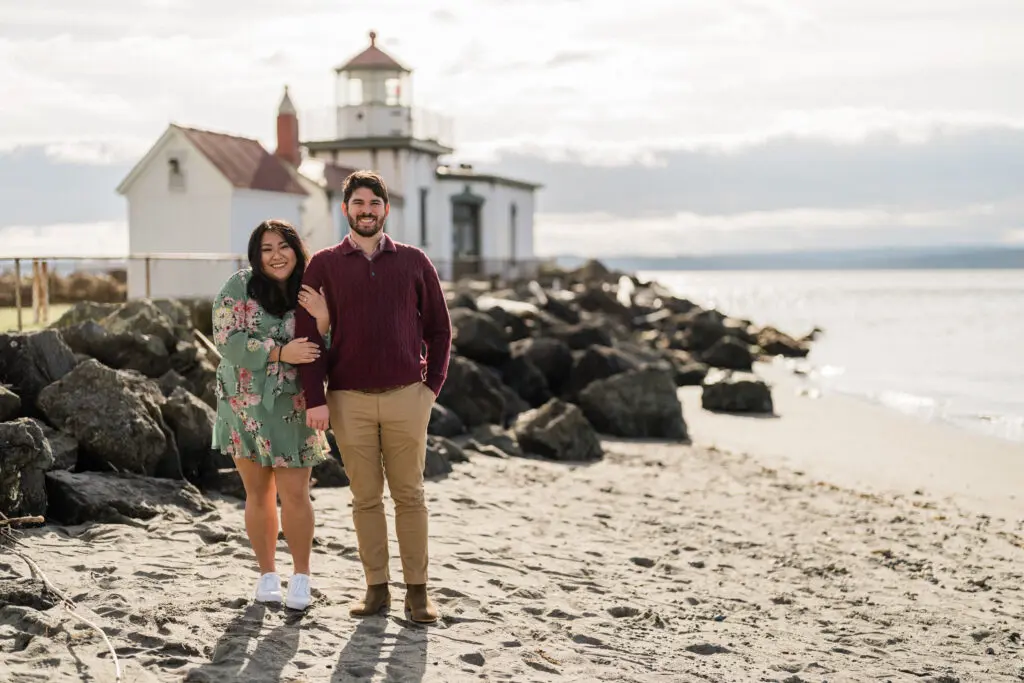 Discovery Park Engagement // Katrina + Miles -