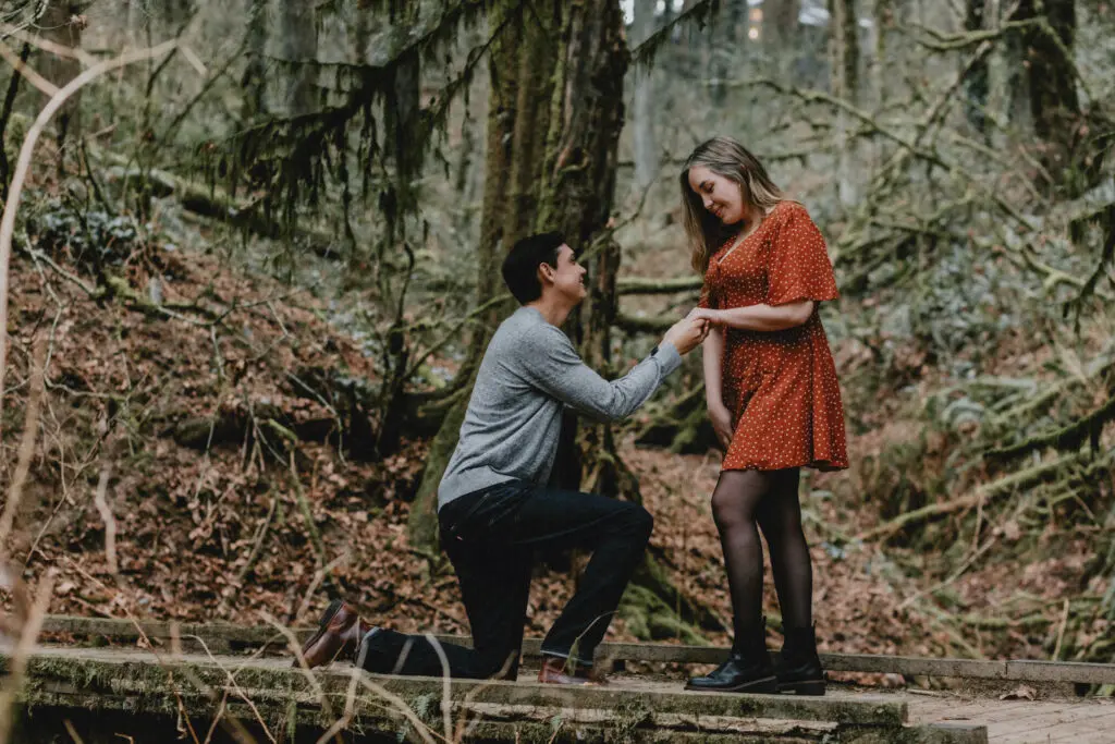 Washington Park Portland Engagement // Alex + Danny -