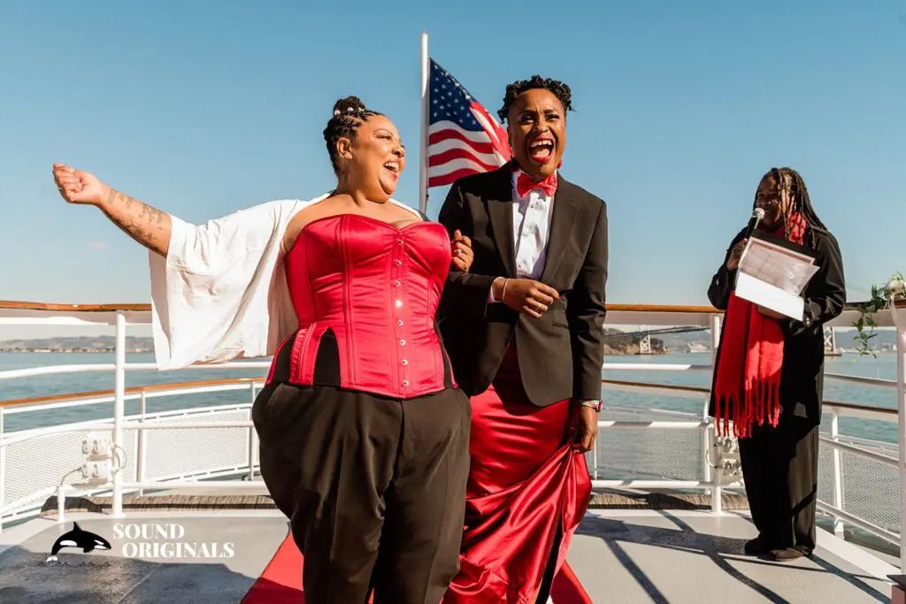 Hornblower Cruises Wedding // Merika + Esther -