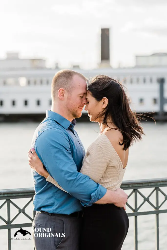 Pier 7 Engagement //  Julie + Jesse -