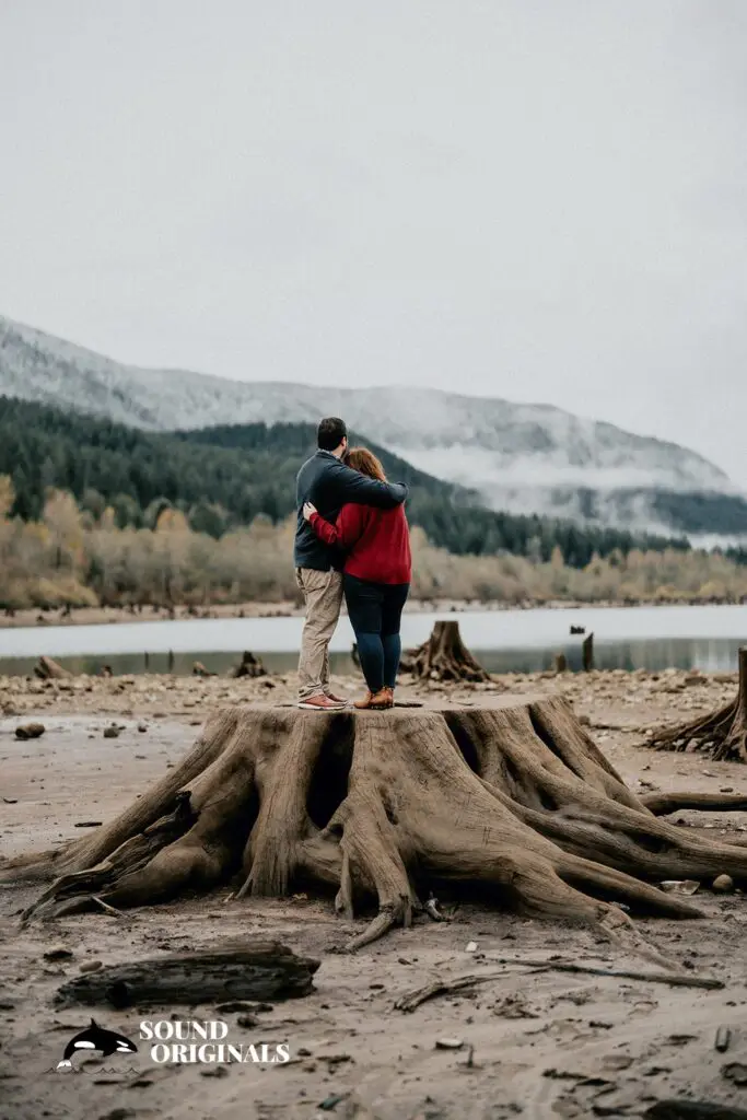 Rattlesnake Lake Engagement // Ashley + Dallas -