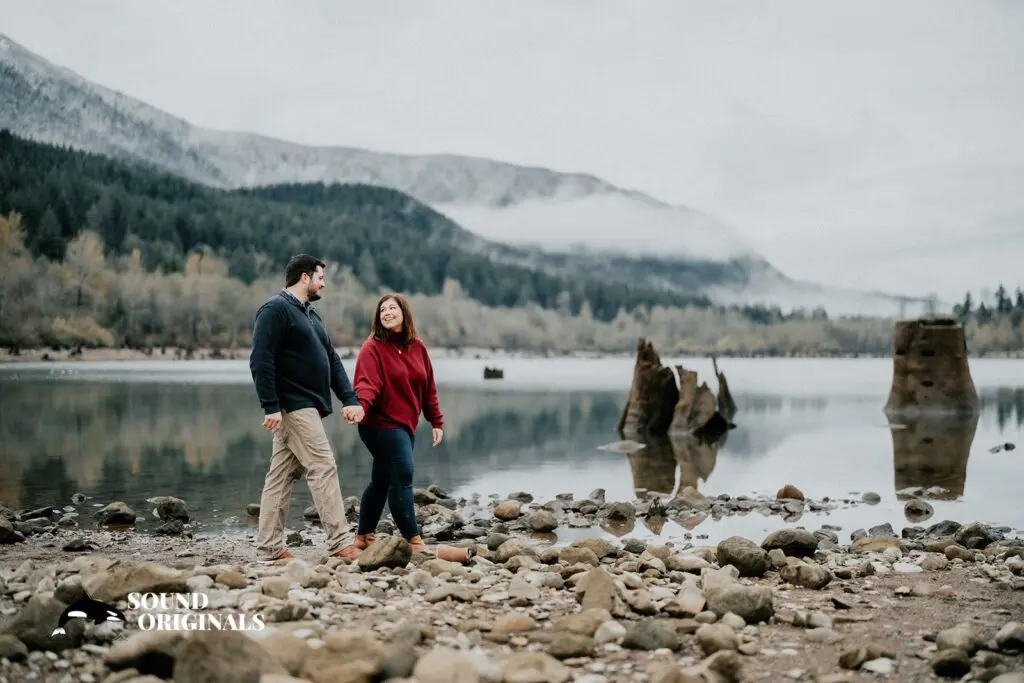 Rattlesnake Lake Engagement // Ashley + Dallas -