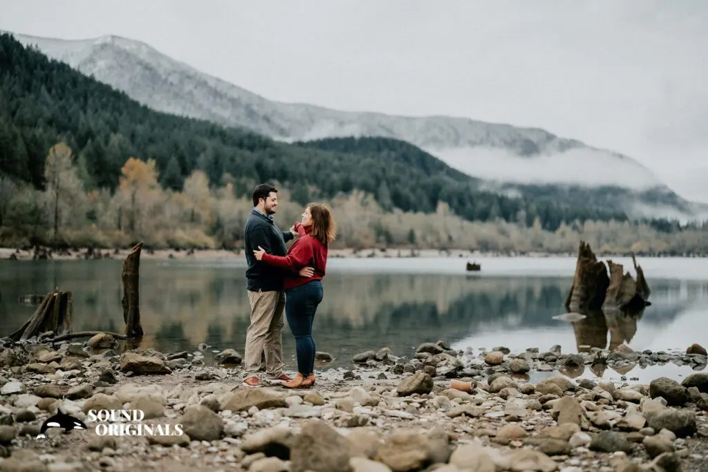 Rattlesnake Lake Engagement // Ashley + Dallas -