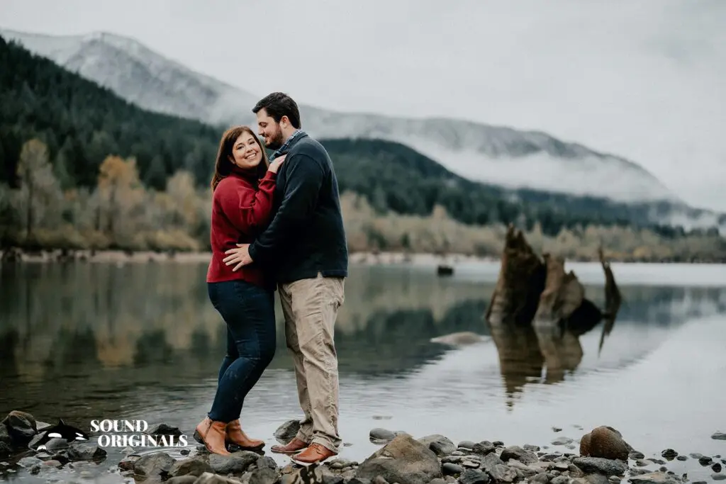 Rattlesnake Lake Engagement // Ashley + Dallas -