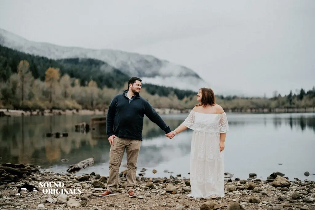 Rattlesnake Lake Engagement // Ashley + Dallas -