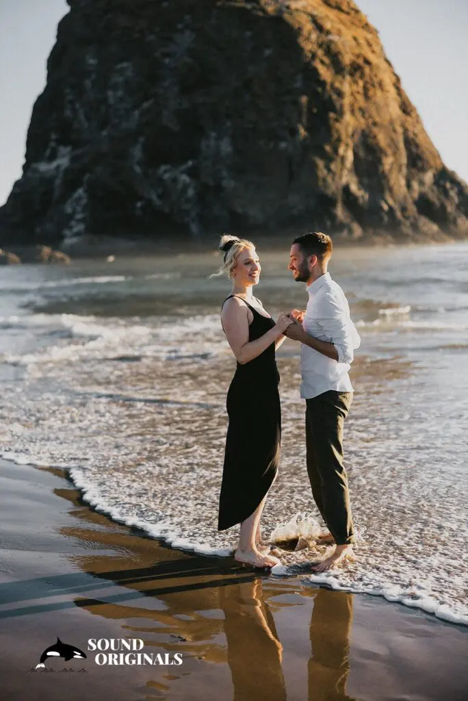 Cannon Beach Engagement // Tom + Julia -