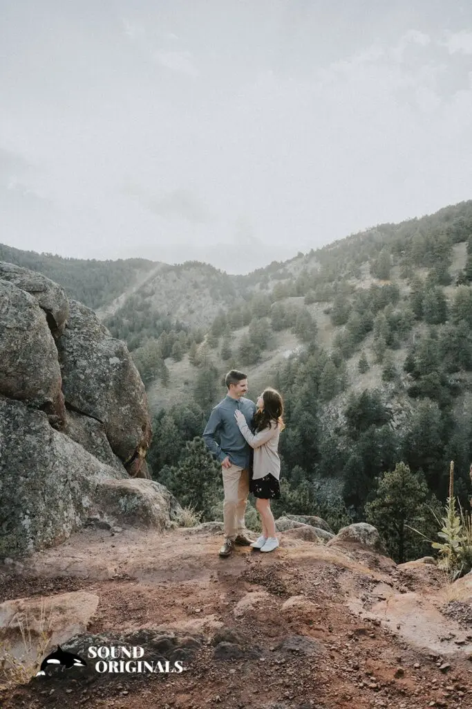Crown Rock Trail, Boulder, CO Engagement // McKenna + Ian -