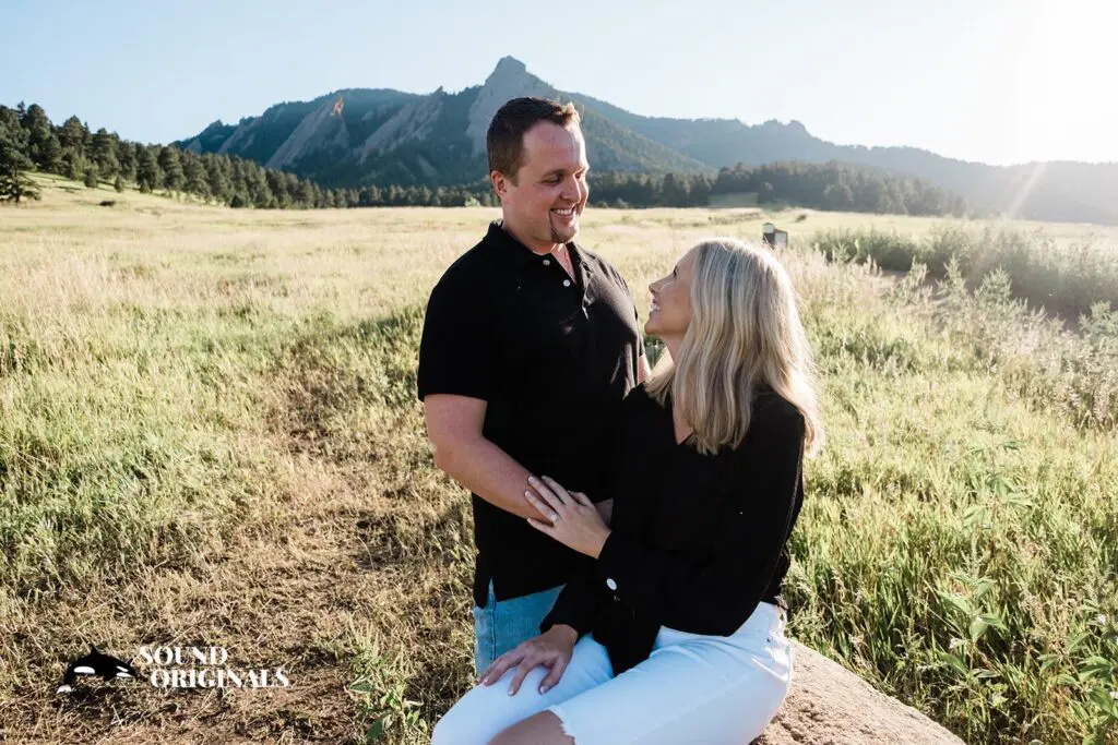 Chautauqua Park Engagement // Sarah + James -