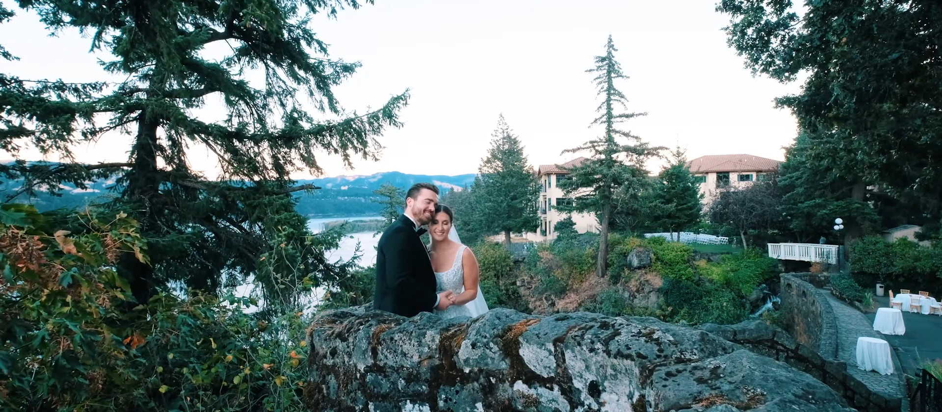 Columbia Gorge Hotel Wedding Video // Michaela & Michael -