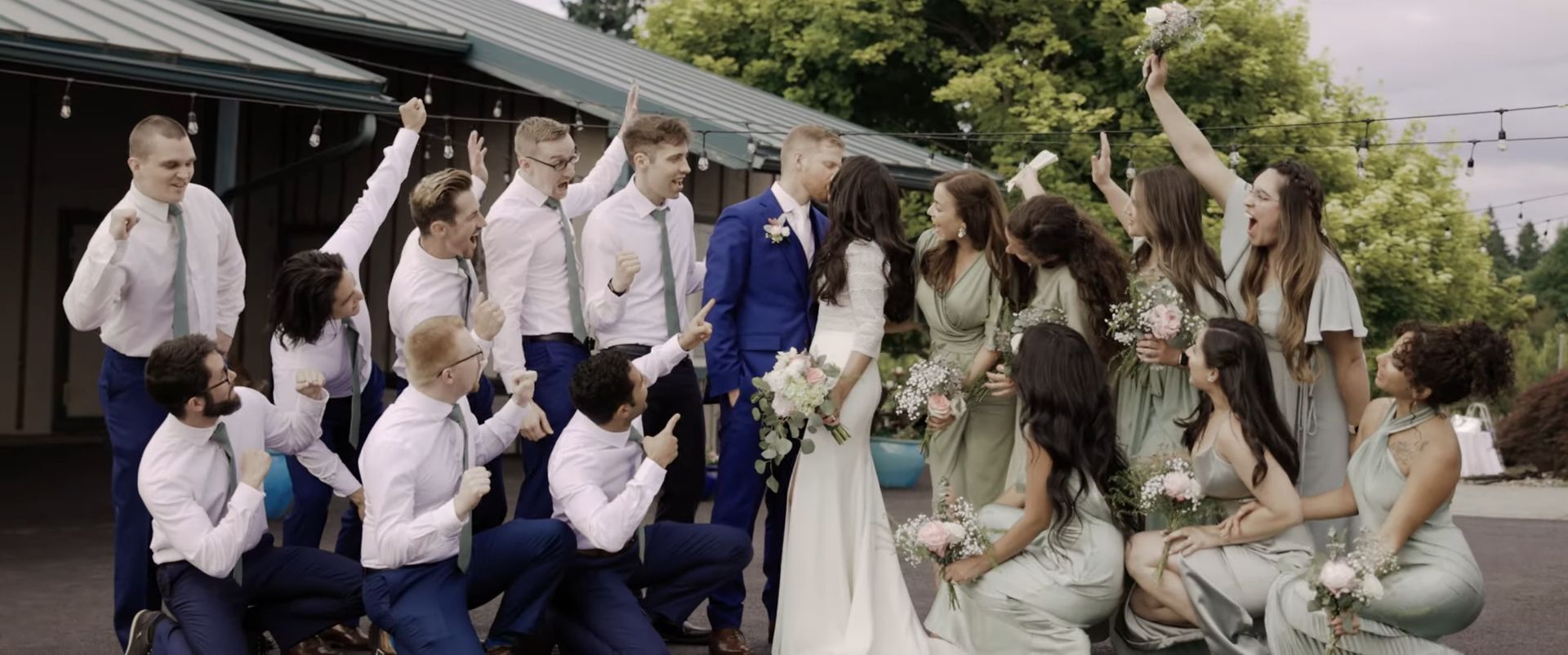 Family Gardens Wedding Video // Iris & Quinn -