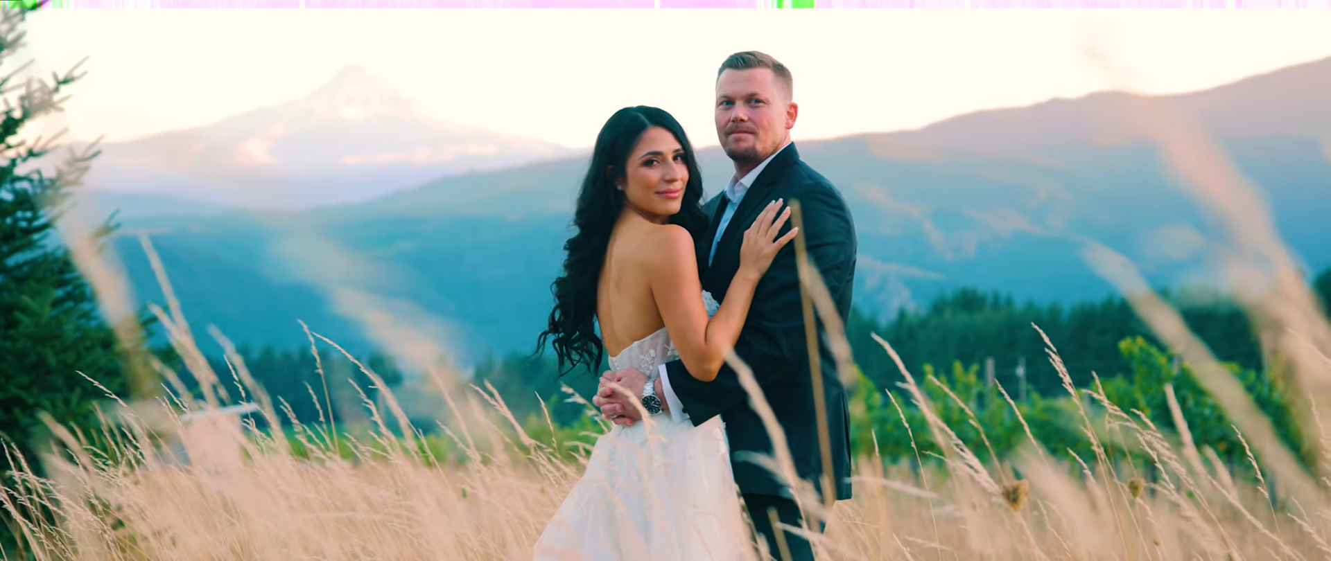 Gorge Crest Vineyards Wedding Video // Alejandra & Brandon -