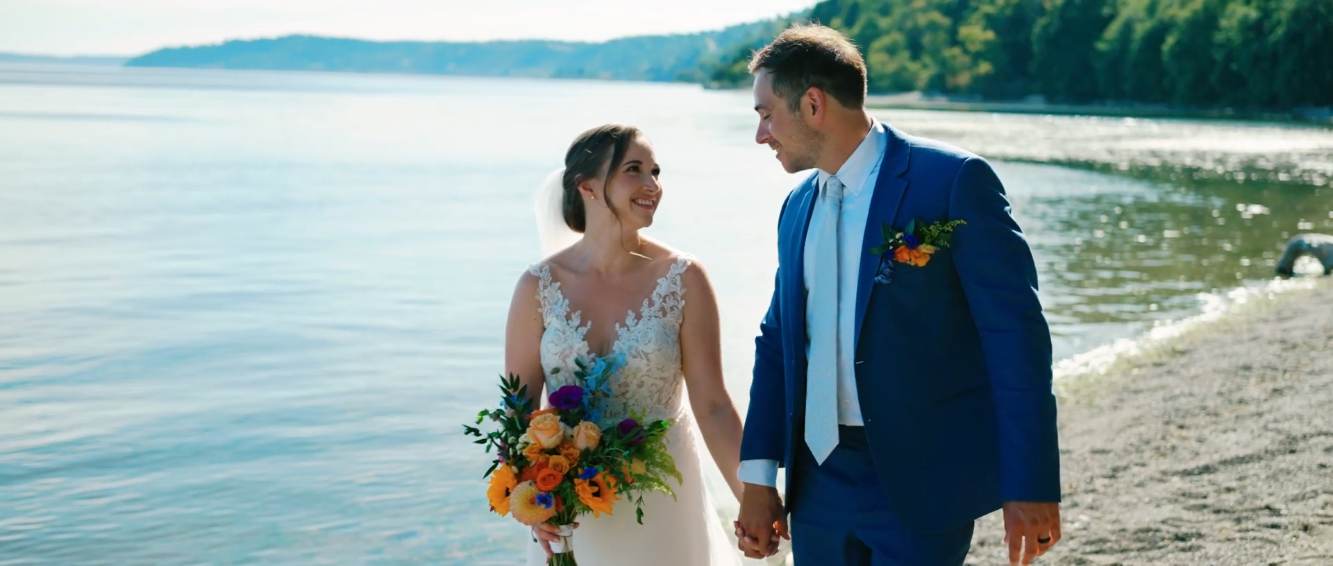 Vashon Island Wedding Video // Rose & Michael -