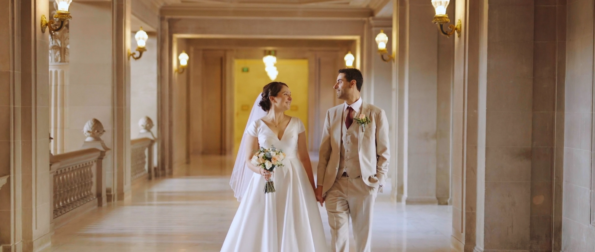San Francisco City Hall Wedding Video // Erica & Samuel -