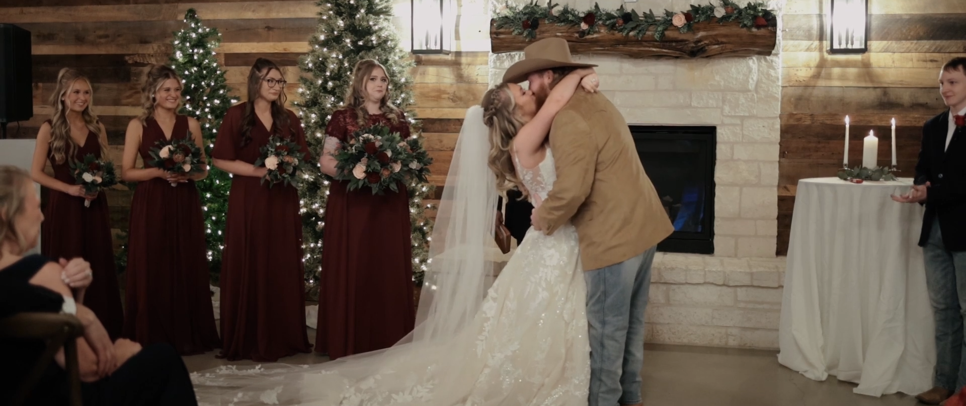 Melissa Barn at HD Ranch Wedding Video // Kathryn & Preston -