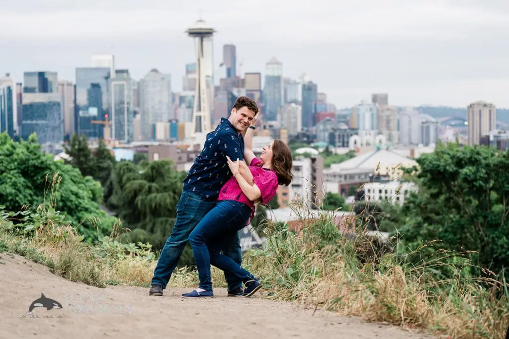 Kerry Park Engagement // Molly + Bill -