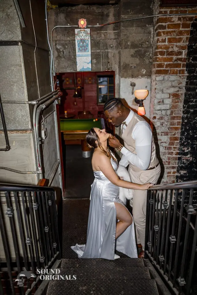 McMenamins Backstage Bar Engagement // Faith + Silvere -