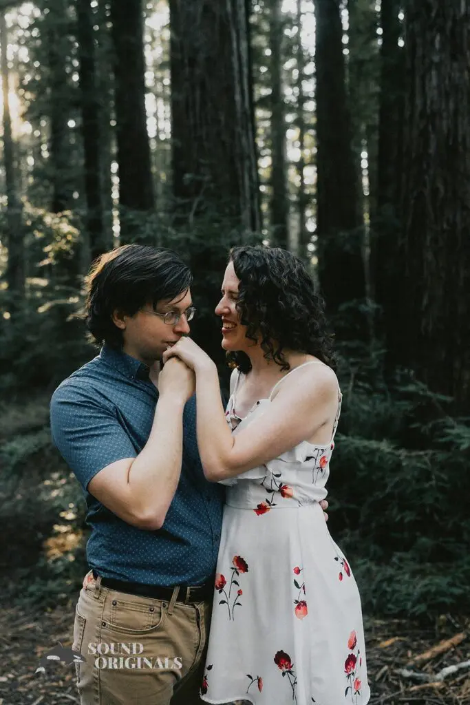 Reinhardt Redwood Regional Park Engagement // Jacob + Lizzy -