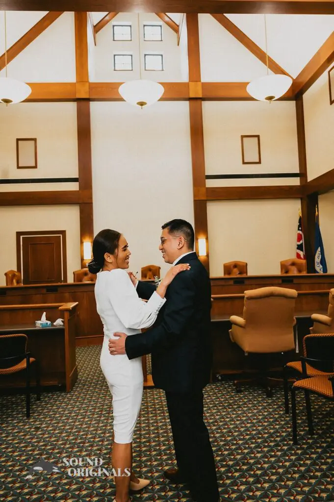 Oakwood Municipal Court Wedding // Eunice + John Kester -