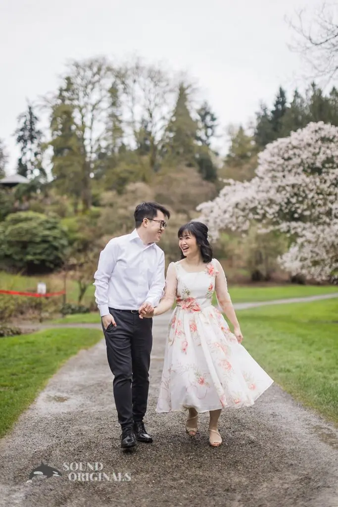Washington State Arboretum Engagement // Linh + Myron -