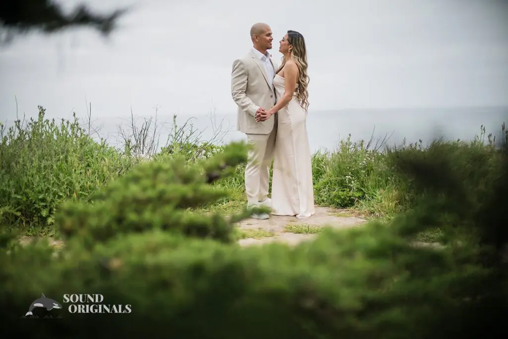 Shark Fin Cove Engagement // Rachel + Gilbert -