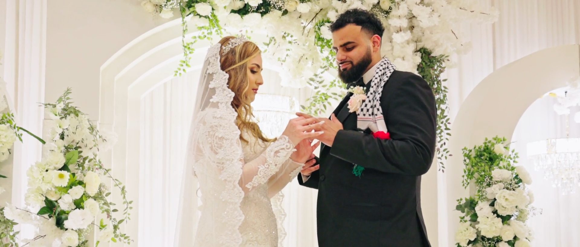 Crystal Banquet Plano Wedding Video // Azzam & Amira -