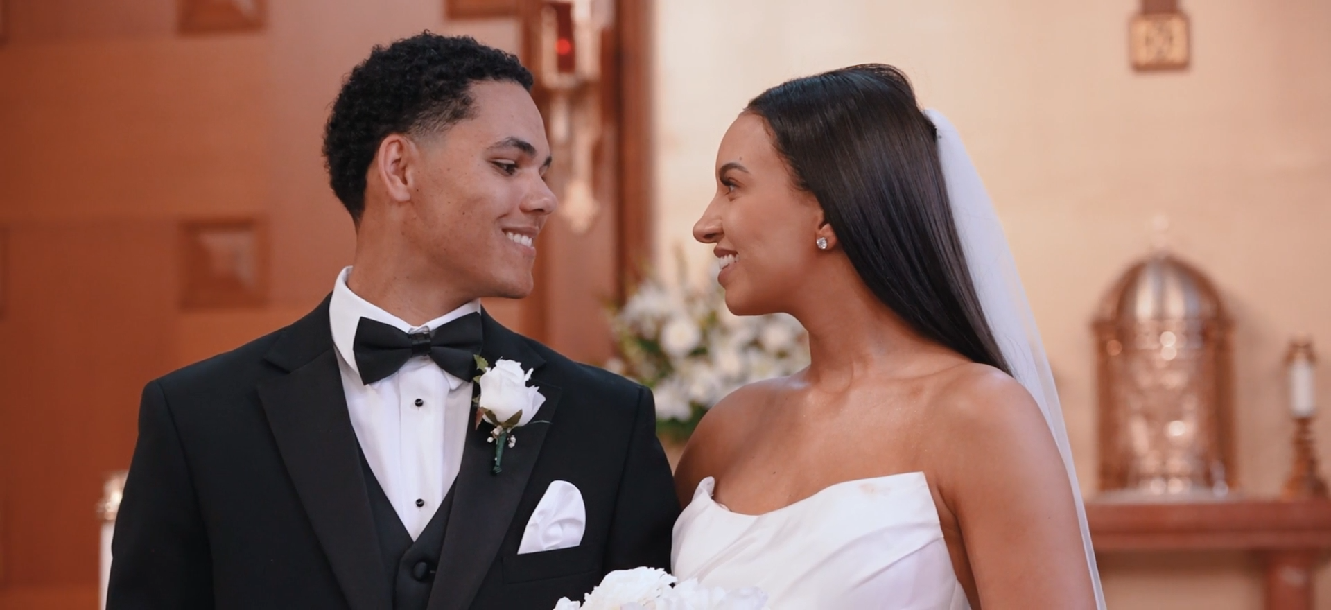 Our Lady of Lourdes Church Wedding Video // Katelyn & Brooks -