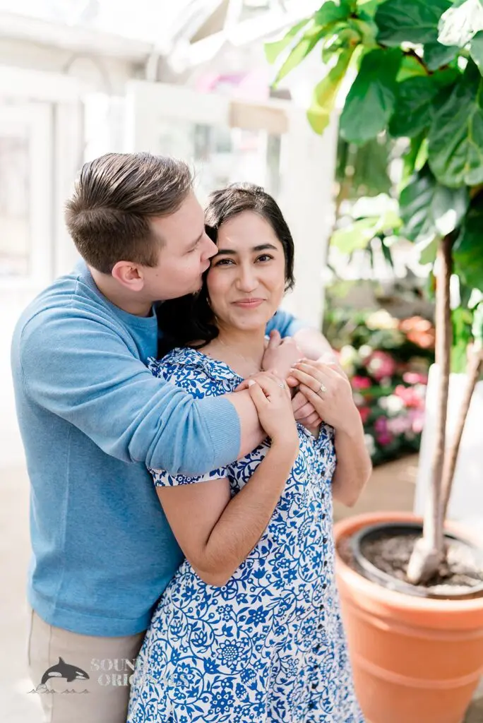 Wilder Conservatory Engagement // Norma + Robert -