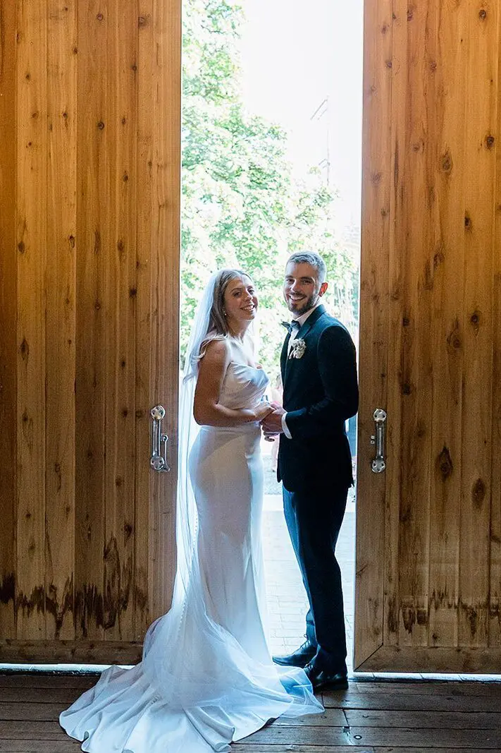 Green Gates At Flowing Lake Wedding -