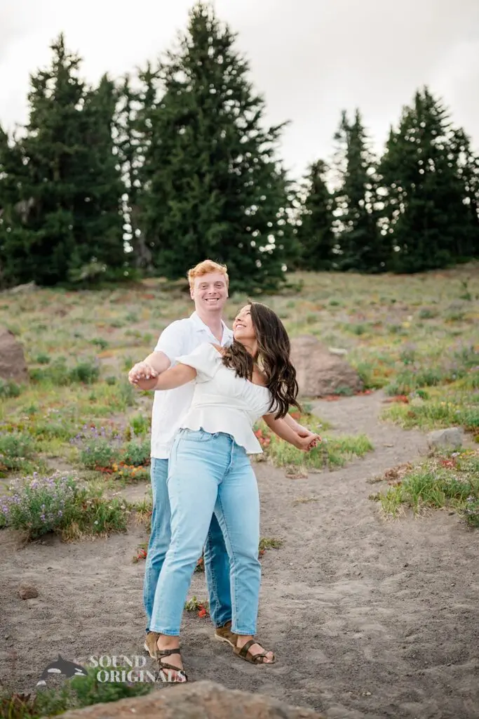 Olympic National Park Engagement // Katlyn + Caleb -