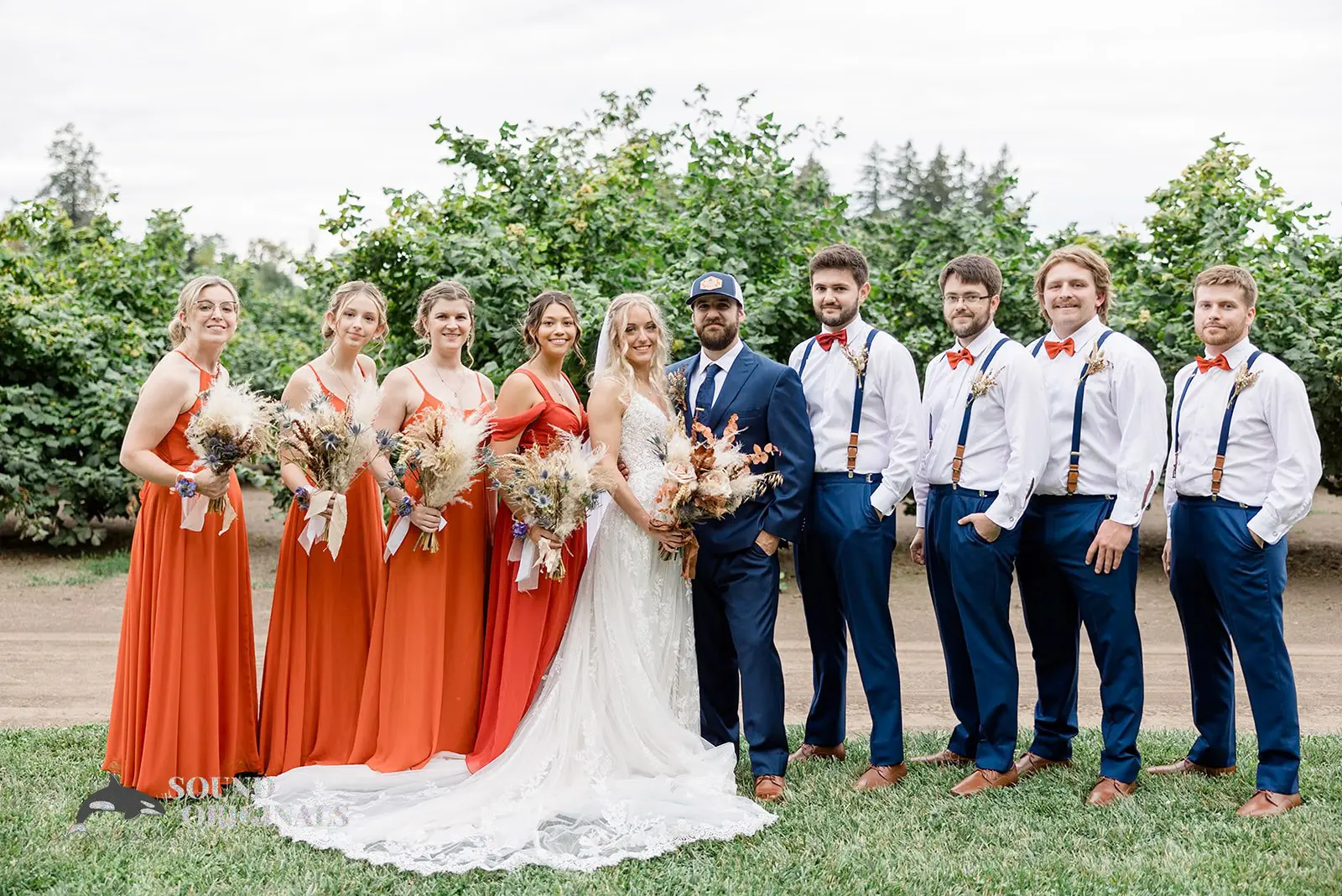 Peach Farm Wedding // Sawyer + Brianna -