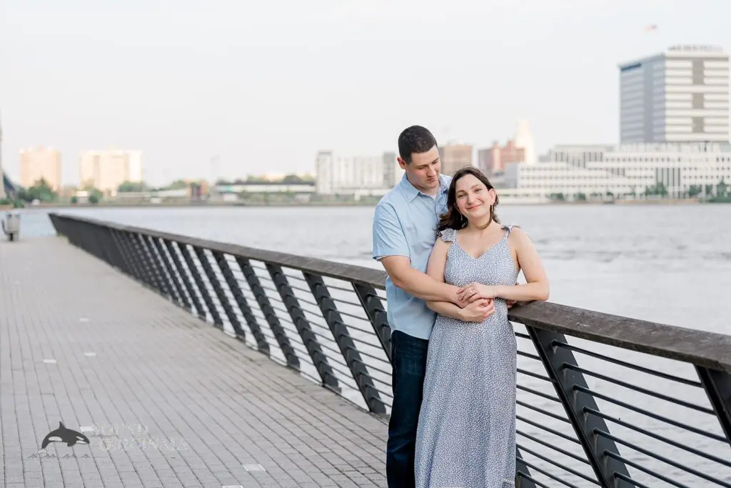 Race Street Pier Engagement // Katie + Shane -