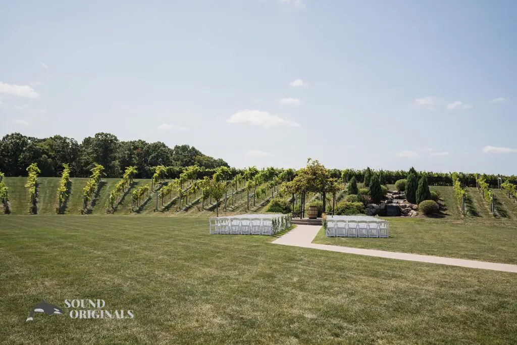 Vast grounds of Folino Estate Winery