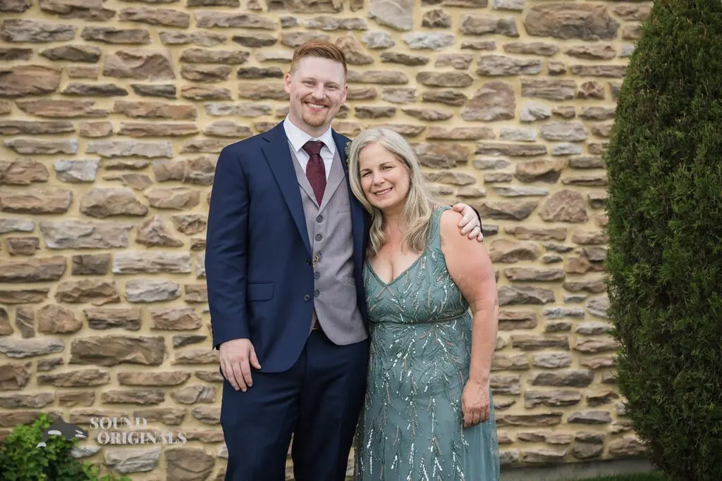 Mother and the groom at Folino Estate Winery