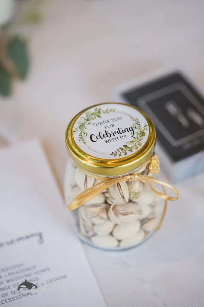 Pistacchio nuts souvenirs at Folino Estate Winery