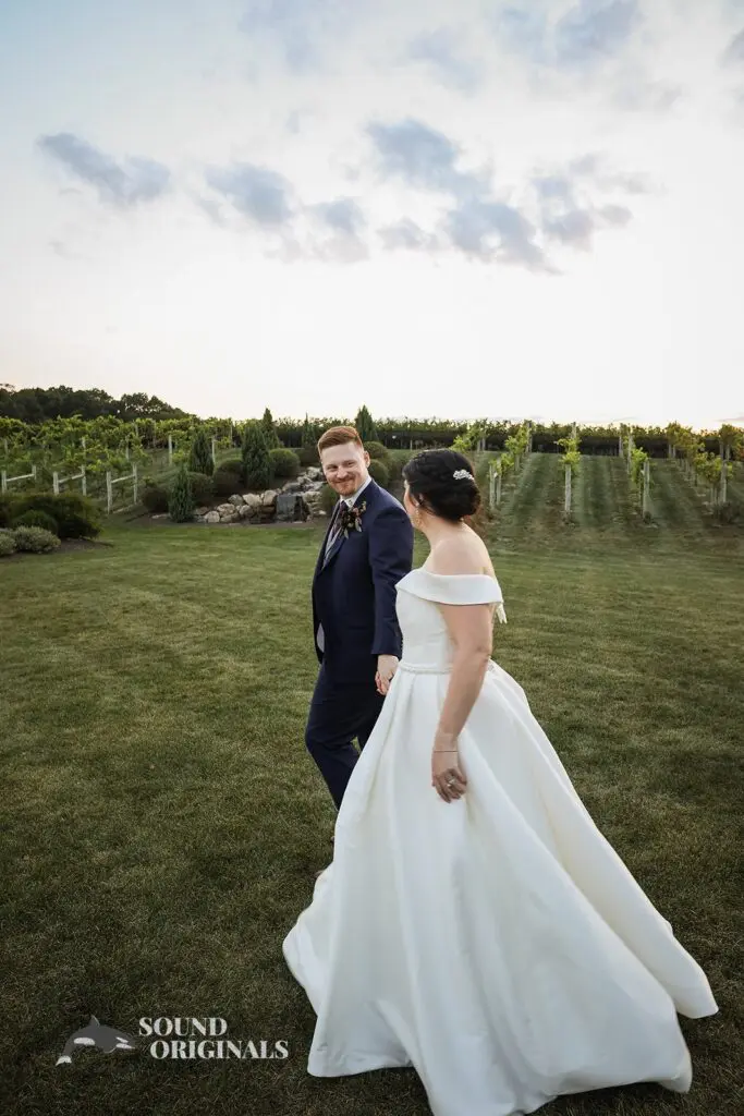 Strolling at the grounds of Folino Estate Winery