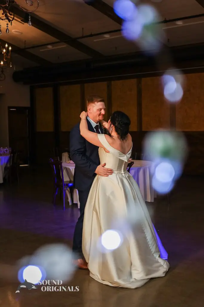 Newlyweds enjoy dancing at Folino Estate Winery