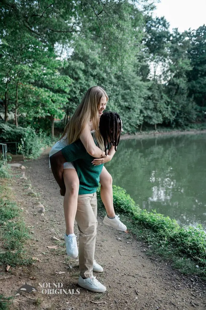 Piedmont Park Engagement // Cynthia + Justus -