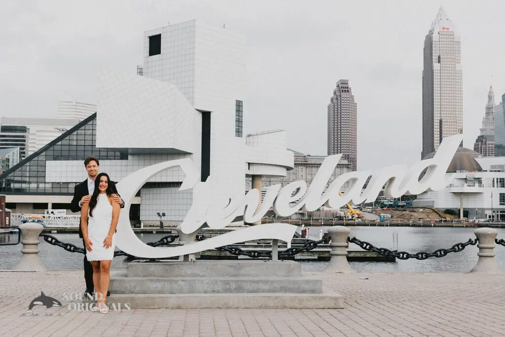 Voinovich Park Engagement // Julianna + Andrew -