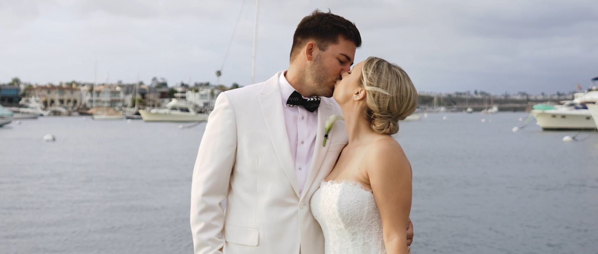 Newport Harbor Yacht Club Wedding Video // Katherine & Miguel -