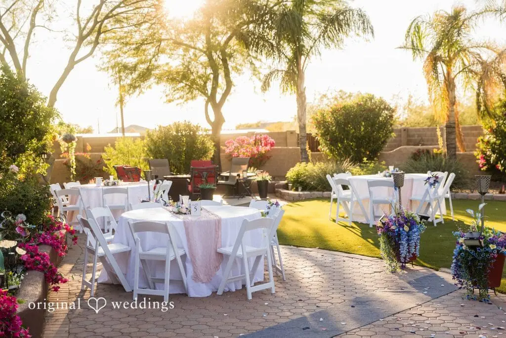 Arizona Backyard Wedding // Samantha & Riley -