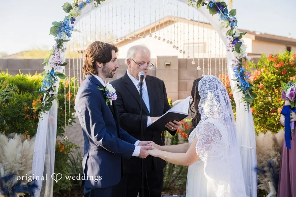 Arizona Backyard Wedding // Samantha & Riley -