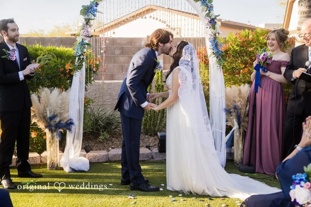 Arizona Backyard Wedding // Samantha & Riley -