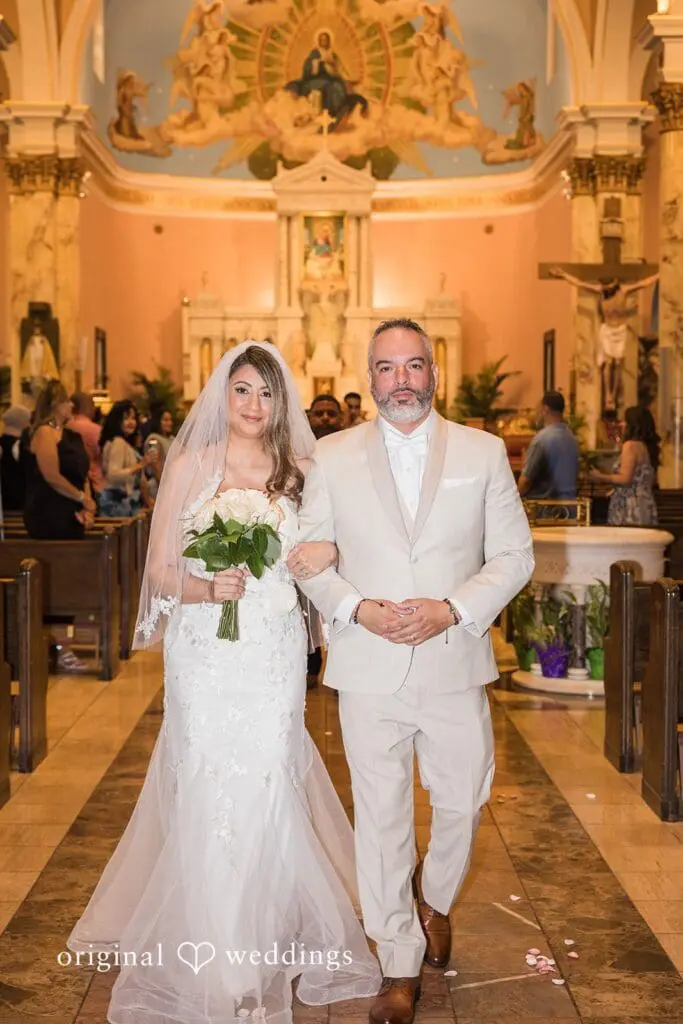 Holy Rosary Church in Jersey City Wedding // Samuel + Shanita -