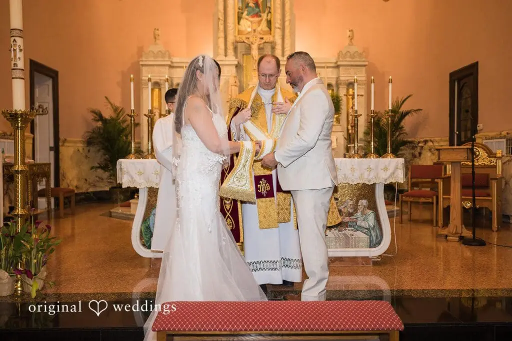 Holy Rosary Church in Jersey City Wedding // Samuel + Shanita -