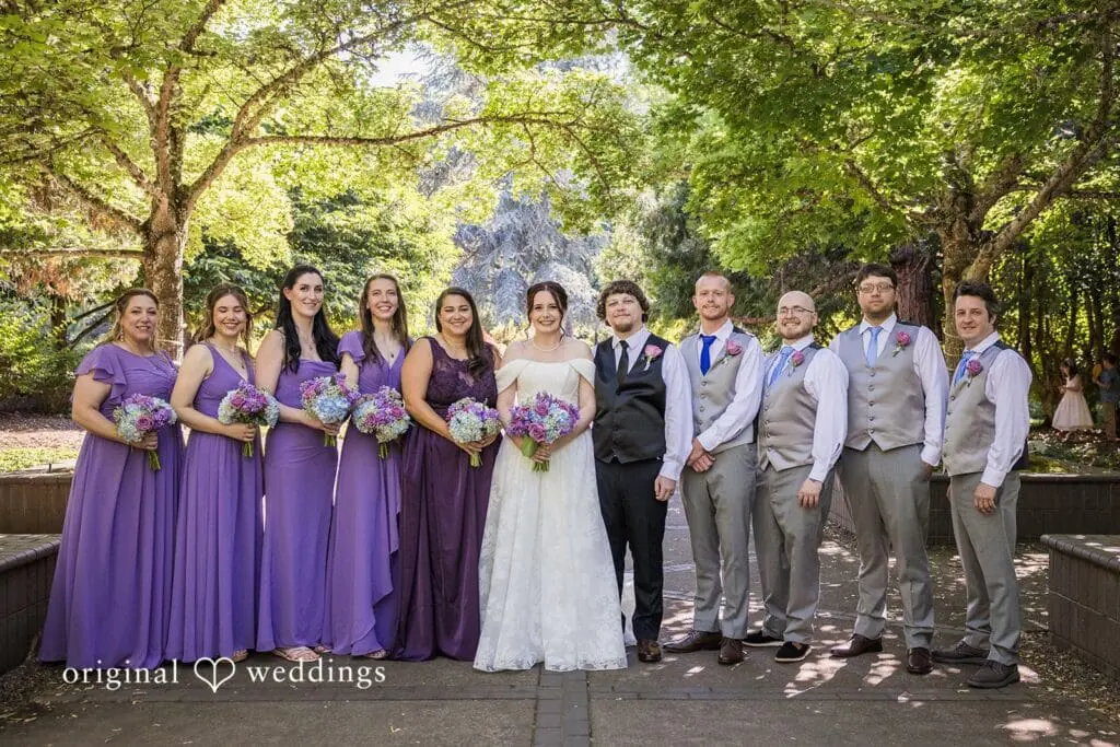 Oregon Garden Wedding // Karen & Brandon -
