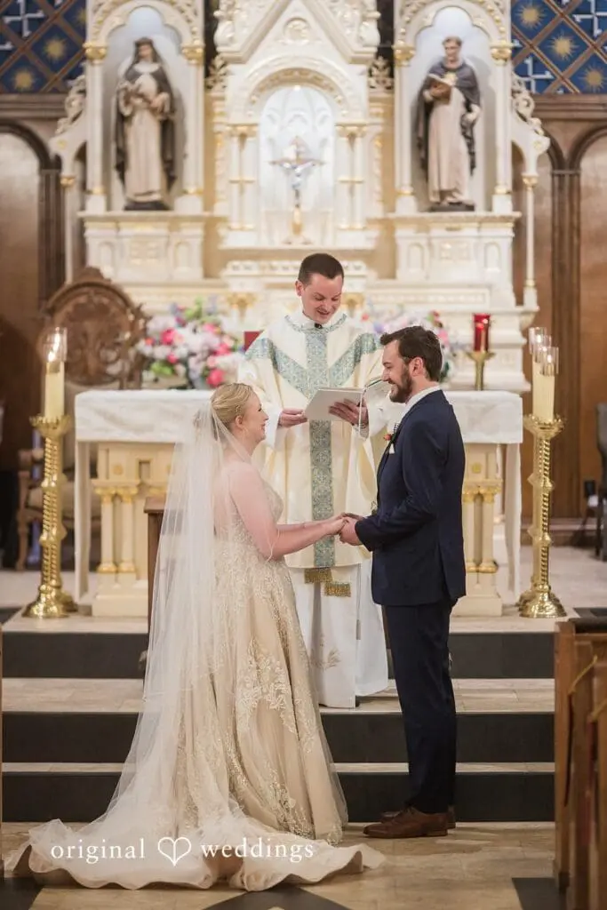Saint Thomas Aquinas Church Wedding // Annie & Dominic -