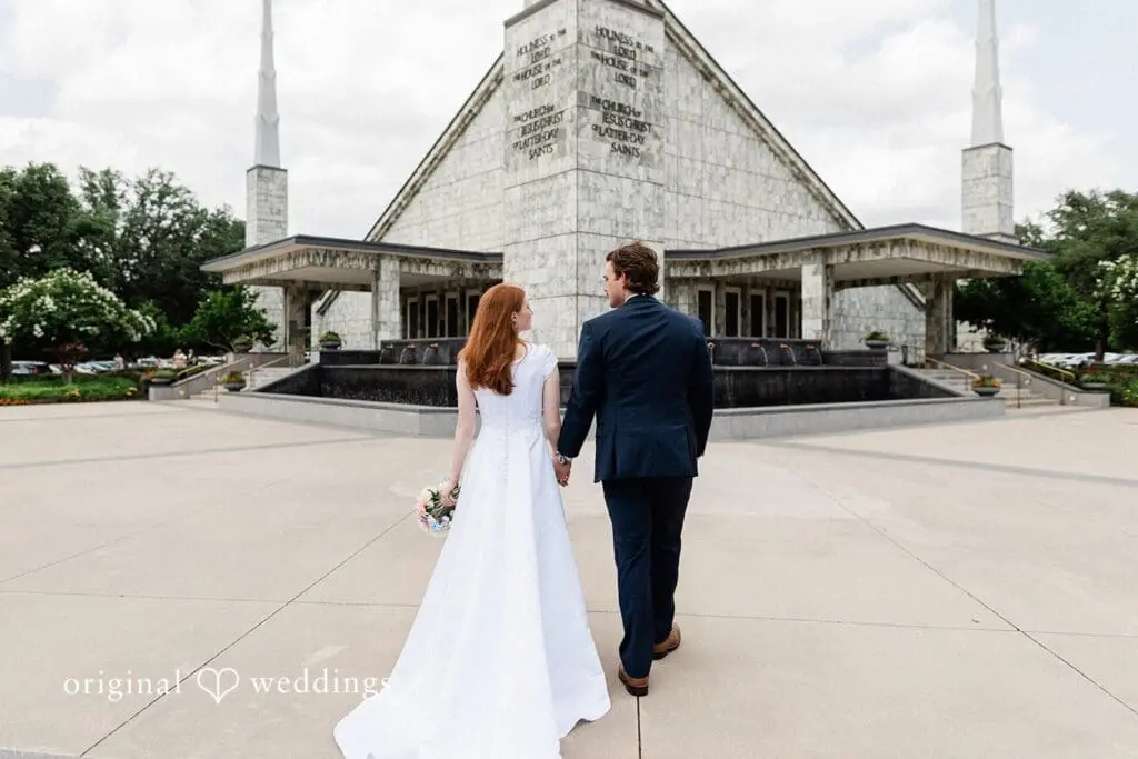 TX LDS Temple Wedding // Natalie + Lance -