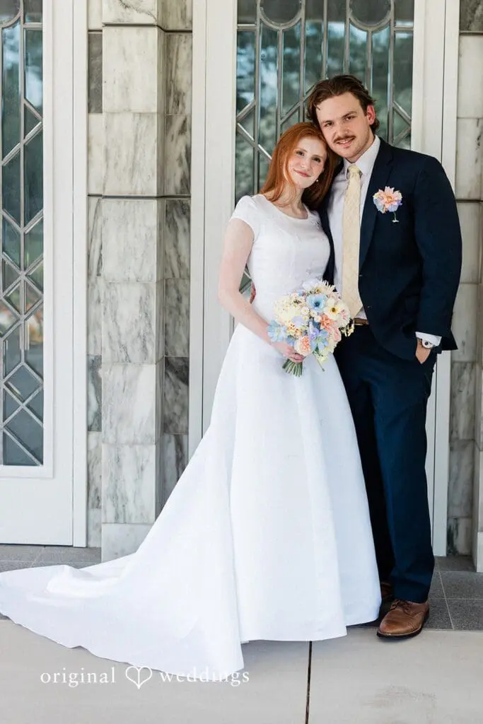 TX LDS Temple Wedding // Natalie + Lance -