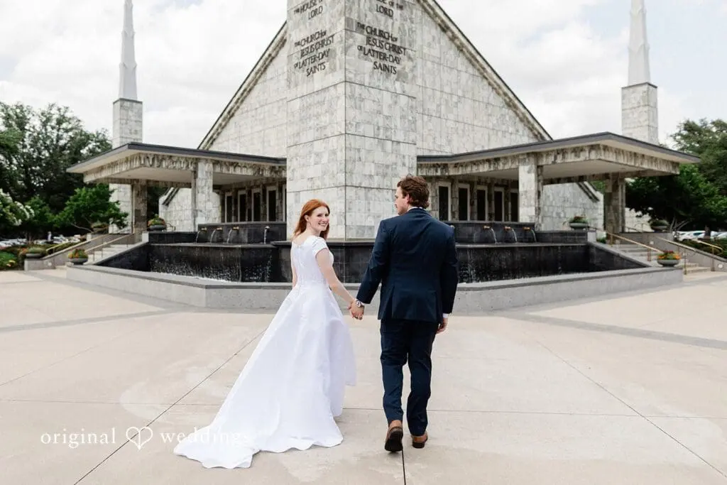 TX LDS Temple Wedding // Natalie + Lance -